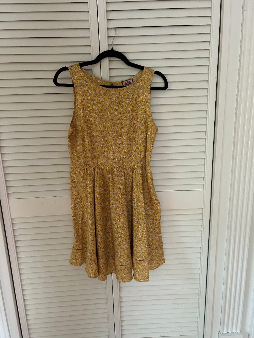 Vintage Yellow Juicy Couture Flower Dress